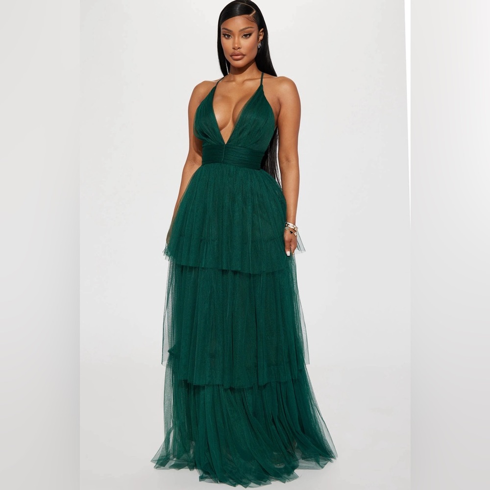 Svana Tulle Maxi Dress - Fashion Nova